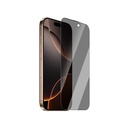 Apple iPhone 16 Pro Max Uyumlu CaseWorld Crystal Shadow Serisi Safir Coating 0.15mm 3D Privacy Temperli Cam Ekran Koruyucu