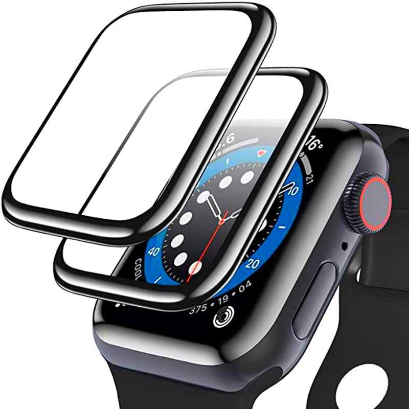[RNZ-TA58272] Apple Watch 7 45mm Uyumlu Zore PMMA Pet Saat Ekran Koruyucu
