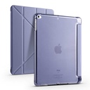 Apple iPad 9.7 2018 (6.Nesil) Uyumlu Kılıf Zore Tri Folding Kalem Bölmeli Standlı Kılıf