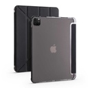 Apple iPad Pro 12.9 2020 (4.Nesil) Uyumlu Kılıf Zore Tri Folding Kalem Bölmeli Standlı Kılıf