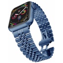 Apple Watch 42mm Uyumlu Kordon Paslanmaz Çelik Rolex Metal KRD-36 Kayış