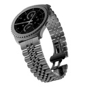Samsung Galaxy Watch 46mm 22mm Uyumlu Kordon Paslanmaz Çelik Rolex Metal KRD-36 Kayış