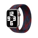 Apple Watch 38mm Uyumlu Wiwu Braided Solo Loop Contrast Color Small Kordon