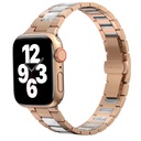 Apple Watch 44mm Uyumlu Wiwu Resin Steel Belt Metal Kordon