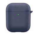 Apple Airpods Uyumlu Kılıf Wiwu Calfskin Kılıf