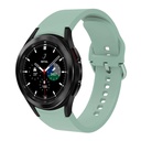 Samsung Galaxy Watch 4 Classic 42mm Uyumlu Kordon Silikon Spor Görünümlü Esnek Yumuşak KRD-50 Kayış