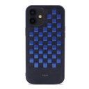 Apple iPhone 12 Uyumlu Kılıf Kajsa Preppie Serisi Spotlight Woven Kapak