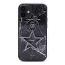 Apple iPhone 12 Uyumlu Kılıf Kajsa Starry Serisi Marble Kapak