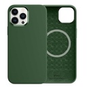 Apple iPhone 13 Pro Max Uyumlu Kılıf Wiwu M-safe Magnetic Silikon Kapak