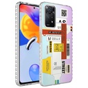 Xiaomi Redmi Note 11S Global Uyumlu Kılıf Airbag Kenarlı Renkli Desenli Silikon Zore Elegans Kapak