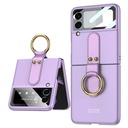 Samsung Galaxy Z Flip 3 Uyumlu Kılıf Zore Flip Ring Kıpta Kapak