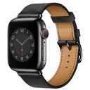 Apple Watch 7 45mm Uyumlu Wiwu Attleage Watchband Hakiki Deri Kordon