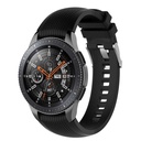Huawei Watch GT 3 46mm Uyumlu Kordon Silikon Çizgili Spor Yumuşak KRD-18 Kayış