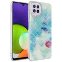 Samsung Galaxy A22 4G Uyumlu Kılıf Zore Bella Kapak