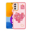 Samsung Galaxy M52 Uyumlu Kılıf Zore M-Fit Desenli Kapak