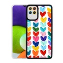Samsung Galaxy M22 Uyumlu Kılıf Zore M-Fit Desenli Kapak