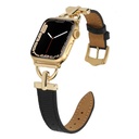 ​​​Apple Watch 7 41mm Uyumlu KRD-53 Deri Kordon
