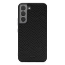 Samsung Galaxy S22 Uyumlu Kılıf ​Kajsa Pearl Pattern Hakiki Deri Kapak