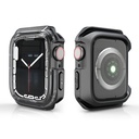 Apple Watch 7 41mm Uyumlu Zore Watch Gard 08 Sert PC + Silikon Koruyucu