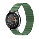 Samsung Galaxy Watch Active 2 44mm Uyumlu Kordon Suni Deri Yumuşak Soft Yüzey KRD-52 Kayış