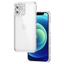 Apple iPhone 12 Uyumlu Kılıf Kamera Korumalı Taşlı Zore Mina Kapak