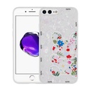 Apple iPhone 8 Plus Uyumlu Kılıf Desenli Sert Silikon Zore Mumila Kapak