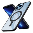 Apple iPhone 13 Pro Max Uyumlu Kılıf Wireless Şarj Özellikli Zore Krom M-safe Silikon Kapak