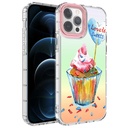 Apple iPhone 14 Pro Uyumlu Kılıf Kamera Korumalı Renkli Desenli Sert Silikon Zore Korn Kapak