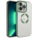 Apple iPhone 12 Pro Max Uyumlu Kılıf Kamera Korumalı Logo Gösteren Zore Omega Kapak