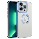 Apple iPhone 13 Pro Max Uyumlu Kılıf Kamera Korumalı Logo Gösteren Zore Omega Kapak