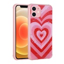 Apple iPhone 12 Uyumlu Kılıf Simli Desenli Kamera Korumalı Parlak Zore Popy Kapak