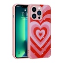 Apple iPhone 13 Pro Max Uyumlu Kılıf Simli Desenli Kamera Korumalı Parlak Zore Popy Kapak