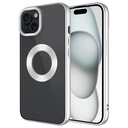 Apple iPhone 15 Uyumlu Kılıf Tek Kamera Çerçeveli Logo Gösteren Zore Omega Kapak