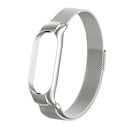 Xiaomi Mi Band 7 Uyumlu Kordon Hasır Metal Mıknatıslı Örgü Zore KRD-01 Kayış