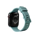 Apple Watch 44mm Uyumlu Kordon Silikon Yumuşak Esnek Sportif KRD-23 Kayış