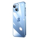 Apple iPhone 14 Uyumlu Kılıf Sert PC Renkli Çerçeveli Zore Riksos Kapak