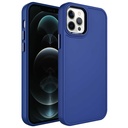 Apple iPhone 14 Pro Uyumlu Kılıf Metal Çerçeve ve Buton Tasarımlı Sert Zore Botox Kapak