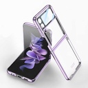 Samsung Galaxy Z Flip 4 Uyumlu Kılıf Zore Kıpta Lensli Kapak