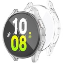 Samsung Galaxy Watch 5 40mm Uyumlu Silikon TPU Kasa ve Ekran Koruyucu Zore Watch Gard 15