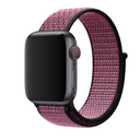 Apple Watch Ultra 49mm Uyumlu Kordon Hasır Örgü Cırt Cırtlı Terletmeyen Zore KRD-03 Kumaş Kayış