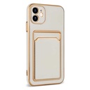 Apple iPhone 11 Uyumlu Kılıf Zore Bark Kartlıklı Kapak