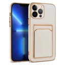 Apple iPhone 13 Pro Uyumlu Kılıf Zore Bark Kartlıklı Kapak