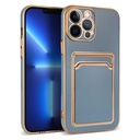 Apple iPhone 12 Pro Max Uyumlu Kılıf Zore Bark Kartlıklı Kapak