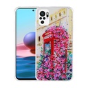 Xiaomi Poco M5S Uyumlu Kılıf Simli Desenli Kamera Korumalı Parlak Zore Popy Kapak