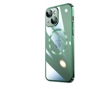Apple iPhone 14 Plus Uyumlu Kılıf Wireless Şarj Özellikli Sert PC Zore Riksos M-safe Kapak