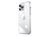 Apple iPhone 13 Pro Max Uyumlu Kılıf Wireless Şarj Özellikli Sert PC Zore Riksos M-safe Kapak