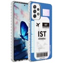 Samsung Galaxy A33 5G Uyumlu Kılıf Airbag Kenarlı Renkli Desenli Silikon Zore Elegans Kapak