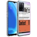 Oppo A54 4G Uyumlu Kılıf Airbag Kenarlı Renkli Desenli Silikon Zore Elegans Kapak