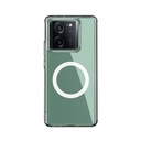 Xiaomi Mi 13T Uyumlu Kılıf Sert PC Arka Yüzey Wireless Şarj Özellikli Zore Flet M-safe Kapak