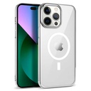 Apple iPhone 14 Pro Max Uyumlu Kılıf Zore Wireless Şarj Özellikli Pixel M-safe Kapak